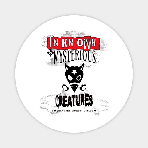 Unknown and Mysterious Creature Design 2 Magnet by kingasilas